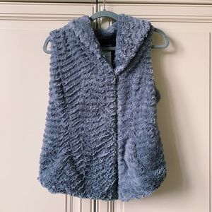 Gray Patagonia super soft vest